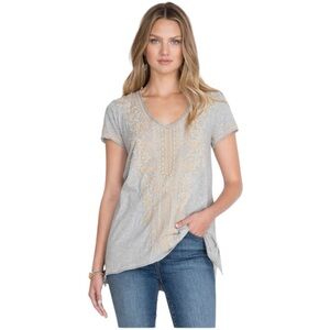 Johnny Was Kemi Knit Drape Top S